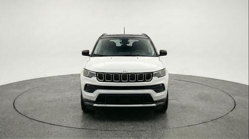 Bright White Clearcoat 2025 Jeep Compass Limited