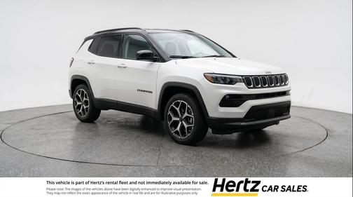 Bright White Clearcoat 2025 Jeep Compass Limited
