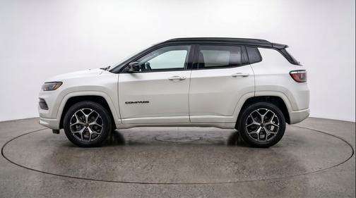 Bright White Clearcoat 2025 Jeep Compass Limited