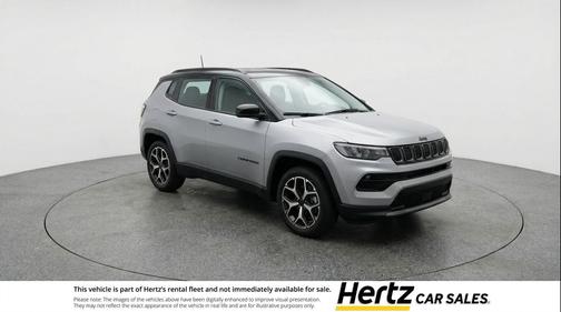Silver Zynith Metallic Clearcoat 2025 Jeep Compass Limited