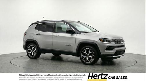 Silver Zynith Metallic Clearcoat 2025 Jeep Compass Limited