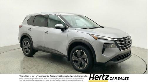 Brilliant Silver Metallic 2025 Nissan Rogue SV