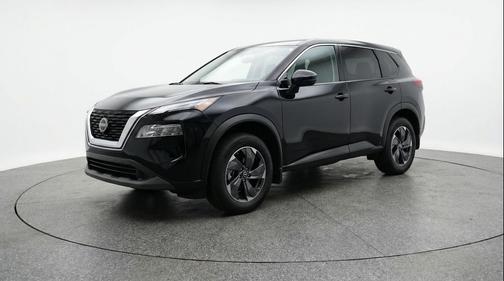 Super Black 2025 Nissan Rogue SV
