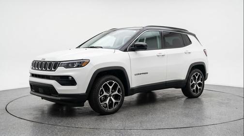 Bright White Clearcoat 2025 Jeep Compass Limited