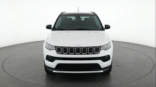 Bright White Clearcoat 2025 Jeep Compass Limited