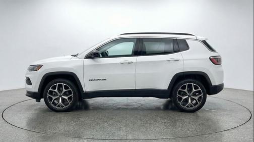 Bright White Clearcoat 2025 Jeep Compass Limited