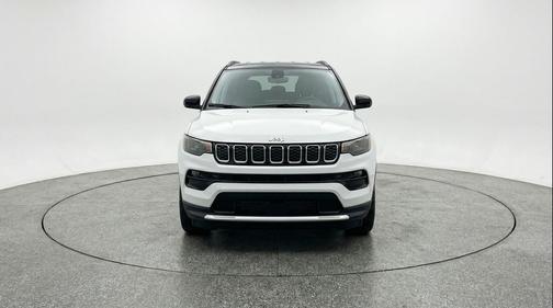 Bright White Clearcoat 2025 Jeep Compass Limited