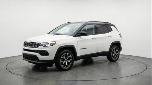 Bright White Clearcoat 2025 Jeep Compass Limited
