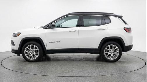 Bright White Clearcoat 2025 Jeep Compass Limited