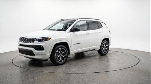 Bright White Clearcoat 2025 Jeep Compass Limited