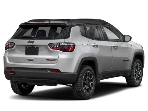 Silver Zynith Metallic Clearcoat 2026 Jeep Compass Trailhawk