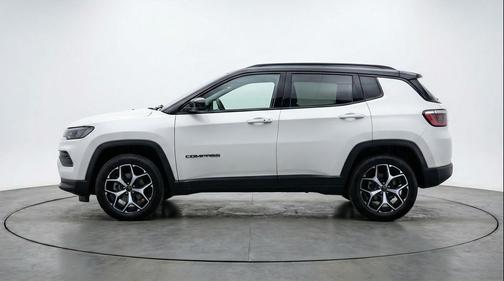 Bright White Clearcoat 2025 Jeep Compass Limited