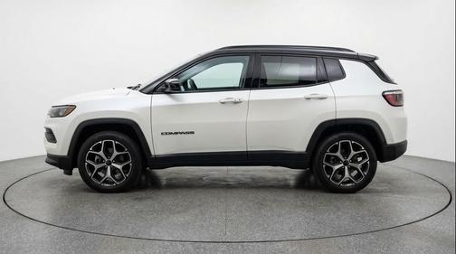 Bright White Clearcoat 2025 Jeep Compass Limited