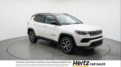 Bright White Clearcoat 2025 Jeep Compass Limited