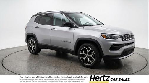 Silver Zynith Metallic Clearcoat 2025 Jeep Compass Limited