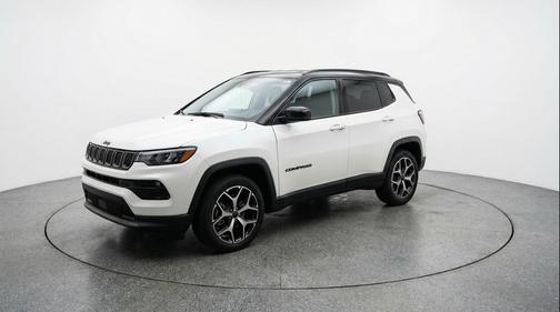 Bright White Clearcoat 2025 Jeep Compass Limited