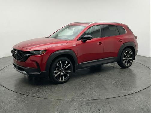 Soul Red Crystal Metallic 2025 Mazda CX-50 Hybrid Premium Plus Package