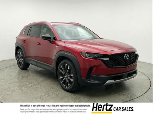 Soul Red Crystal Metallic 2025 Mazda CX-50 Hybrid Premium Plus Package