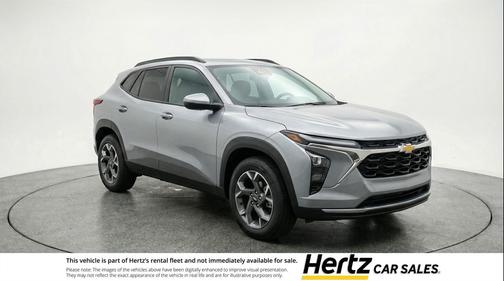 Sterling Gray Metallic 2025 Chevrolet Trax LT
