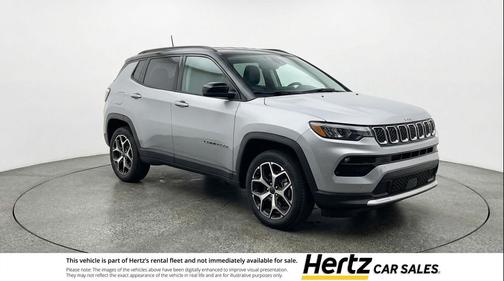Silver Zynith Metallic Clearcoat 2025 Jeep Compass Limited