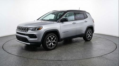 Silver Zynith Metallic Clearcoat 2025 Jeep Compass Limited