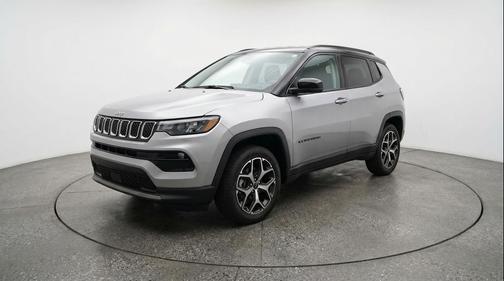 Silver Zynith Metallic Clearcoat 2025 Jeep Compass Limited