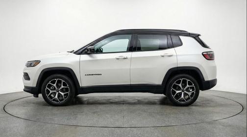 Bright White Clearcoat 2025 Jeep Compass Limited