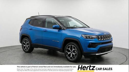 Hydro Blue Pearlcoat 2025 Jeep Compass Limited