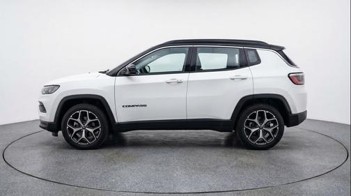 Bright White Clearcoat 2025 Jeep Compass Limited