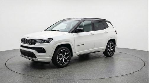 Bright White Clearcoat 2025 Jeep Compass Limited
