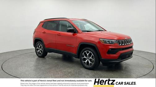 Red Hot Pearlcoat 2025 Jeep Compass Limited