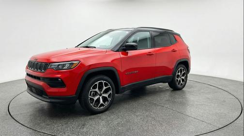 Red Hot Pearlcoat 2025 Jeep Compass Limited