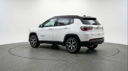 Bright White Clearcoat 2025 Jeep Compass Limited