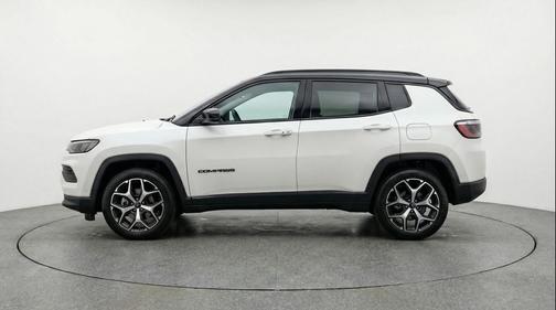 Bright White Clearcoat 2025 Jeep Compass Limited