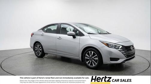 Brilliant Silver Metallic 2025 Nissan Versa 1.6 SV