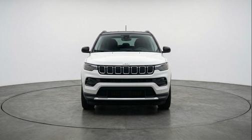 Bright White Clearcoat 2025 Jeep Compass Limited