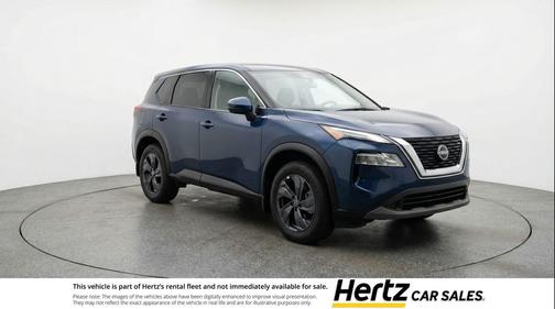 Deep Ocean Blue Pearl 2025 Nissan Rogue SV