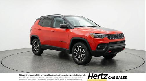 Red Hot Pearlcoat 2025 Jeep Compass Trailhawk
