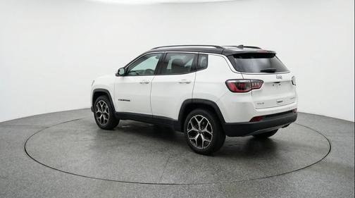 Bright White Clearcoat 2025 Jeep Compass Limited