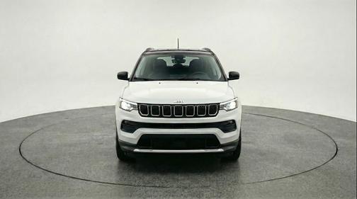 Bright White Clearcoat 2025 Jeep Compass Limited