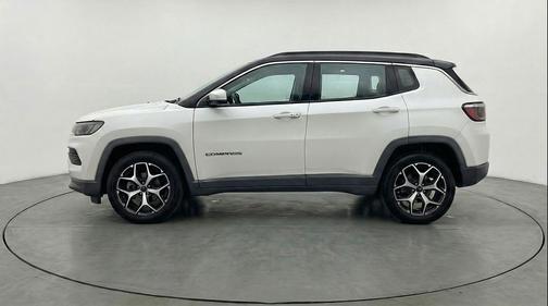 Bright White Clearcoat 2025 Jeep Compass Limited