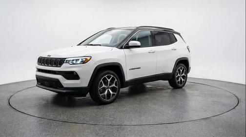 Bright White Clearcoat 2025 Jeep Compass Limited