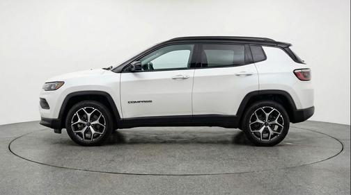 Bright White Clearcoat 2025 Jeep Compass Limited