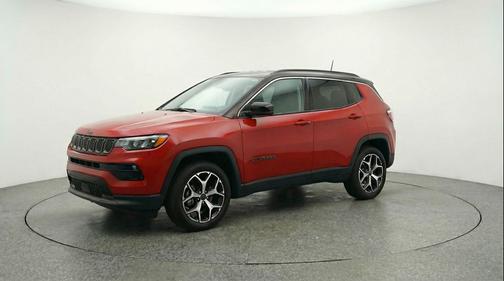 Red Hot Pearlcoat 2025 Jeep Compass Limited