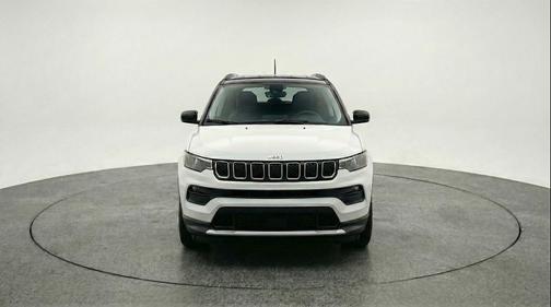 Bright White Clearcoat 2025 Jeep Compass Limited