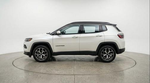 Bright White Clearcoat 2025 Jeep Compass Limited