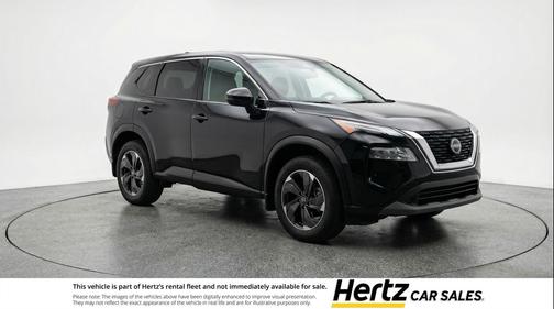 Super Black 2025 Nissan Rogue SV