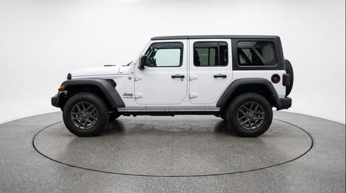 Bright White Clearcoat 2025 Jeep Wrangler Sport S