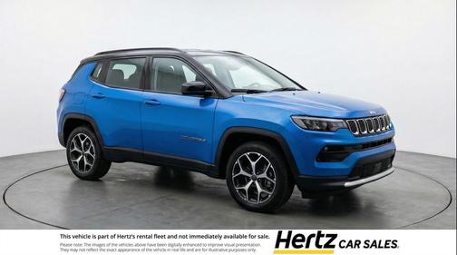 Hydro Blue Pearlcoat 2025 Jeep Compass Limited