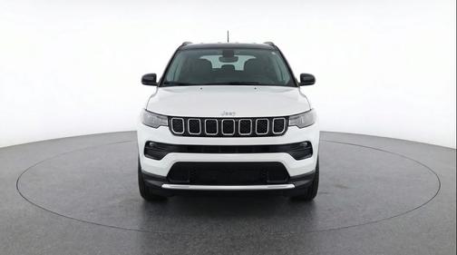 Bright White Clearcoat 2025 Jeep Compass Limited